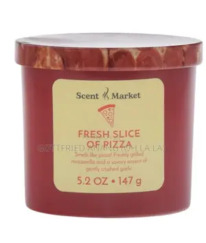 Scent Market Fresh Slice of Pizza Scented Jar Candle 5.2oz