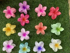 Flower Hair Claw Clip