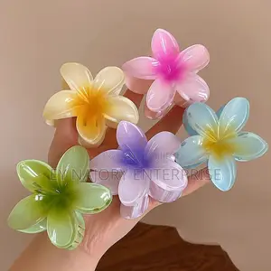 Flower Hair Claw Clip