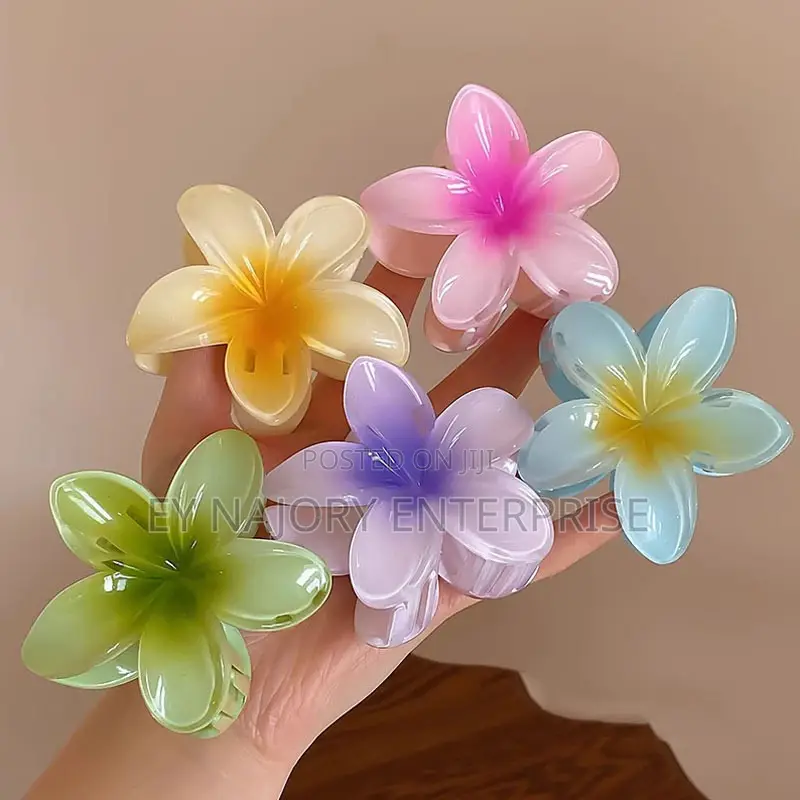 Flower Hair Claw Clip