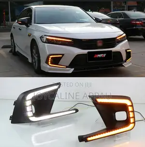 Honda Civic 2022 2024 Led Fog Light and Cover