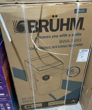 Bruhm 15kg Top Load Full Automatic Washing Machine