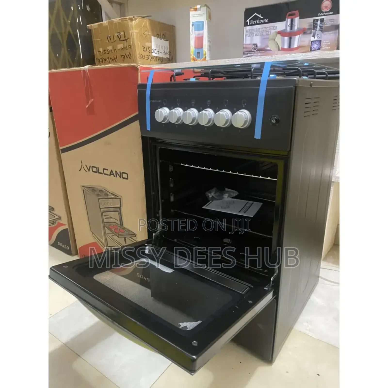 Vulcano 4 Gas Burner (50x50)
