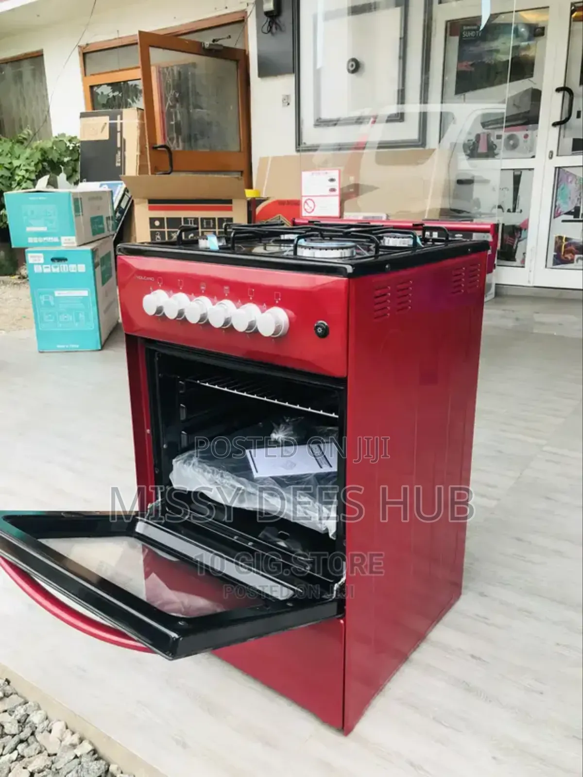 Vulcano 4 Gas Burner (50x50)