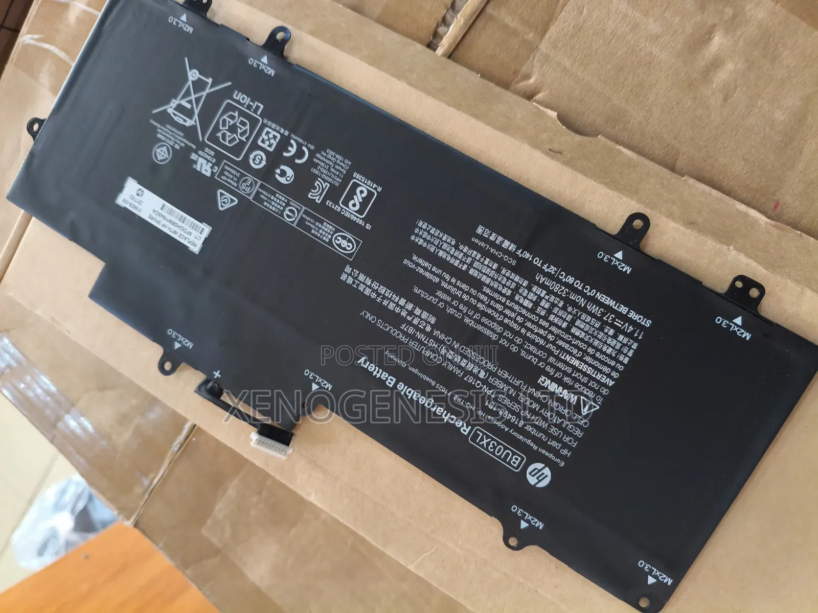 Bu03xl Bo03xl for Hp Chromebook 14-Ga 14-Ak