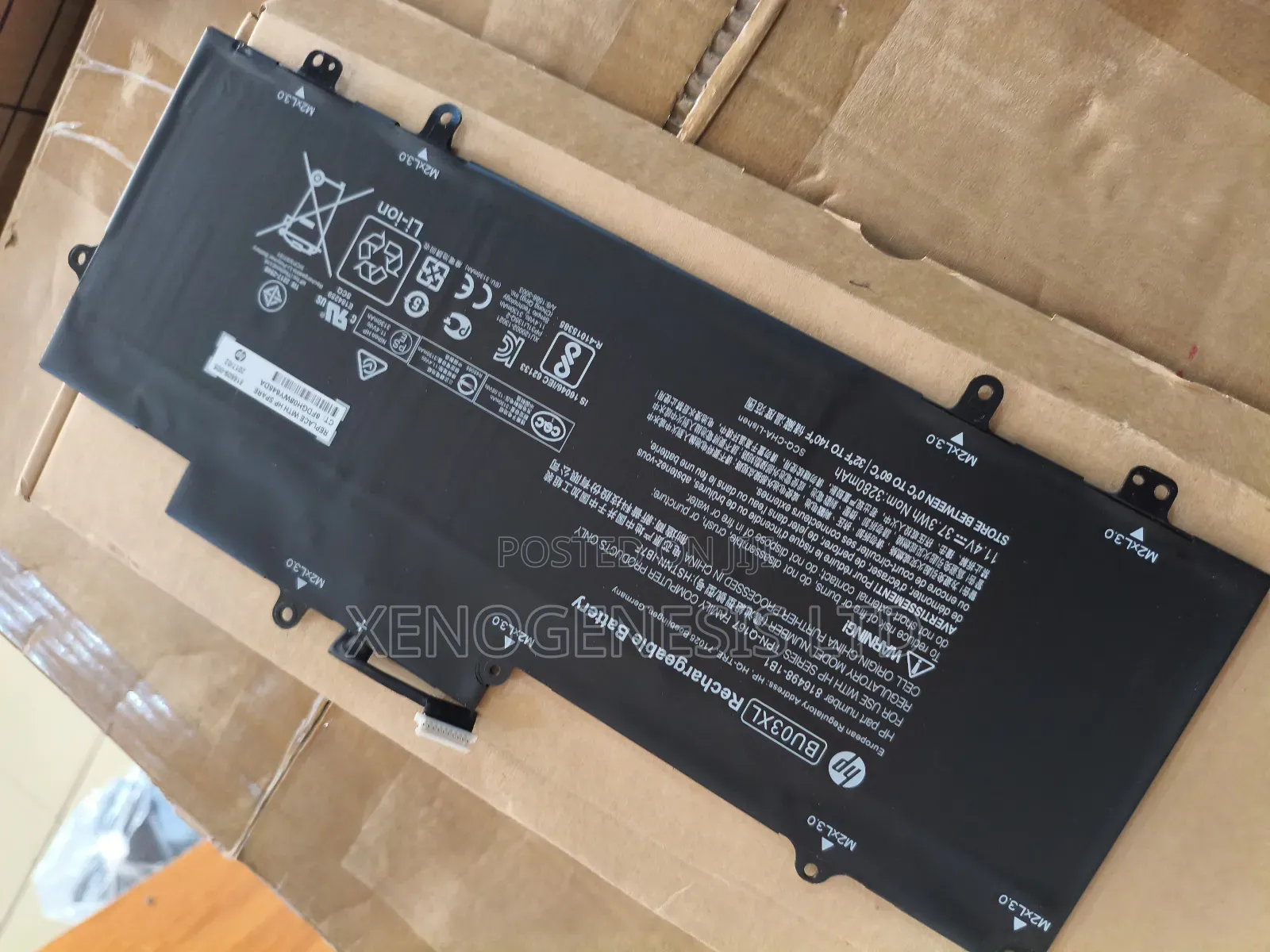Bu03xl Bo03xl for Hp Chromebook 14-Ga 14-Ak