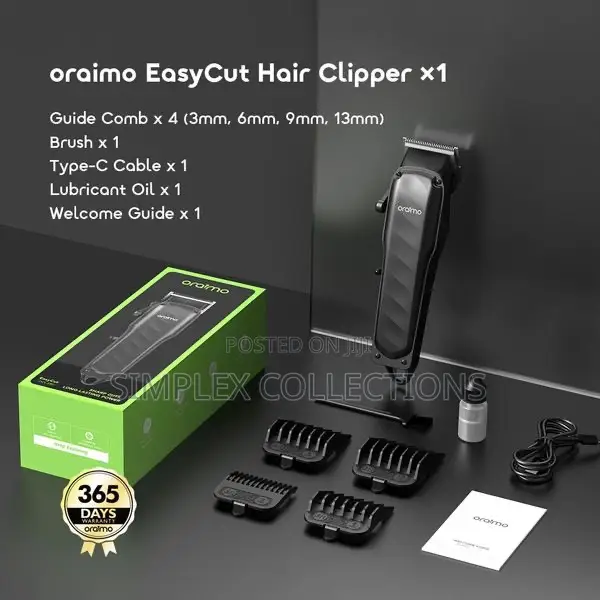 Oraimo Easycut Super Powerful Adjustable Hair Clipper