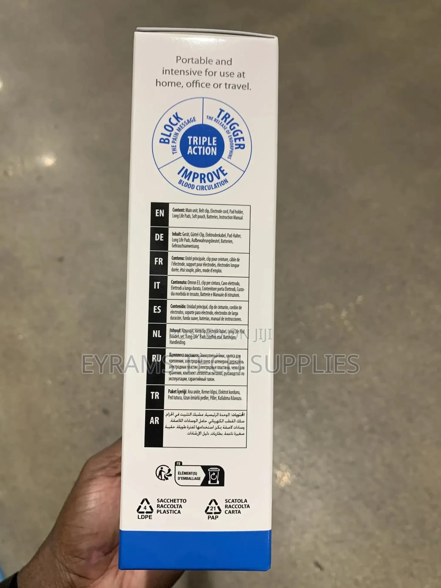 Omron E3 Intense Portable Pain Reliever