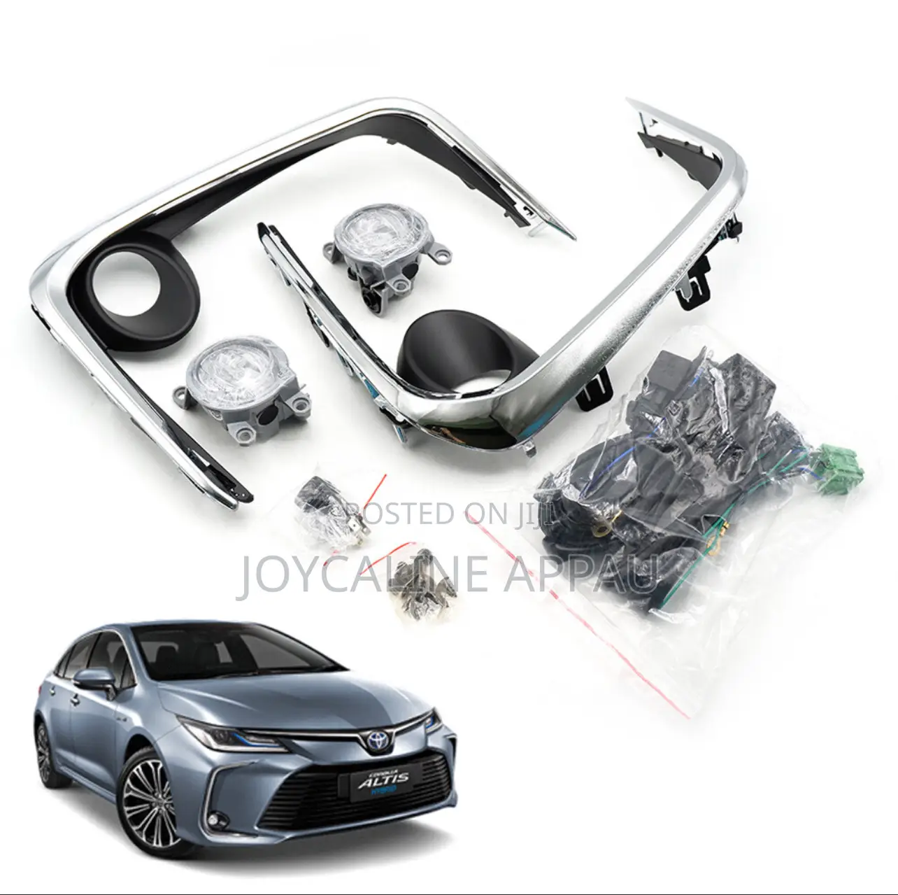 Toyota Corolla 2019 to 2022 Fog Light and Cover Complete