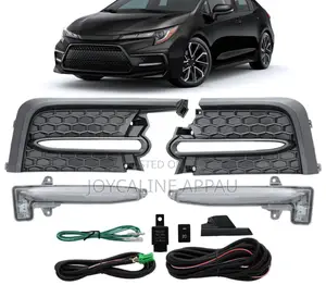 Toyota Corolla 2020 to 2022 Fog Light and Cover Complete Led