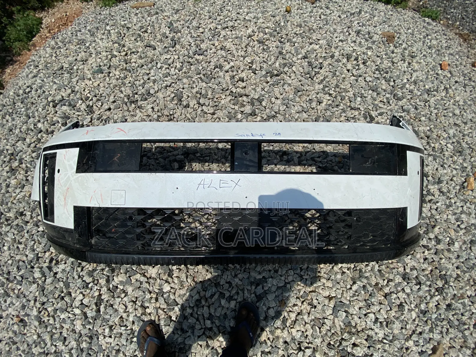Hyndai Santafe 2025 Front Bumper Available As Seen