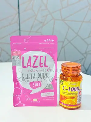 Lazel Gluta Pure and Vitamin C Pills