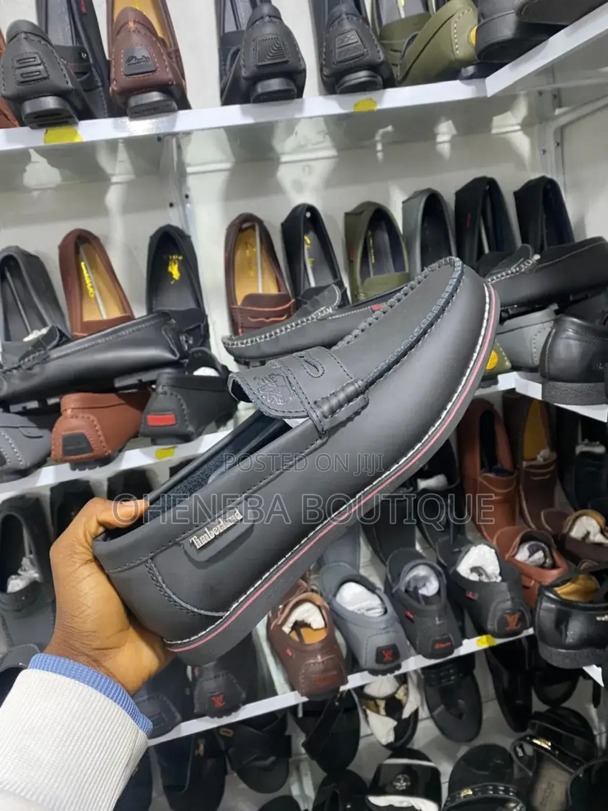 Black Italian Classic Shoes
