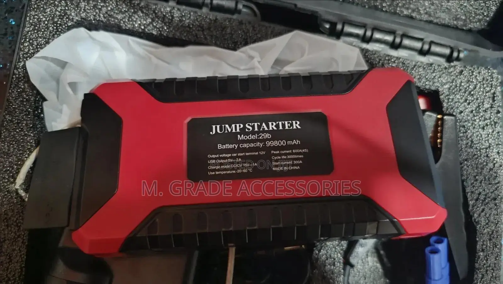 High Power Car Jumpstarter Powerbank