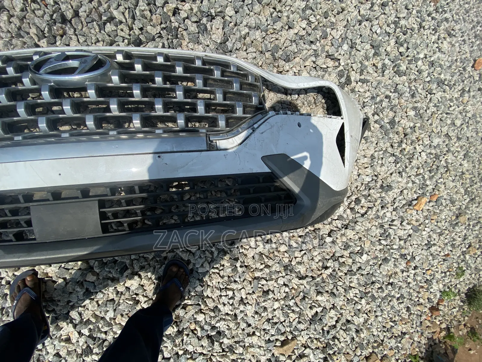 Hyndai Santafe 2023 Front Bumper Available As Seen