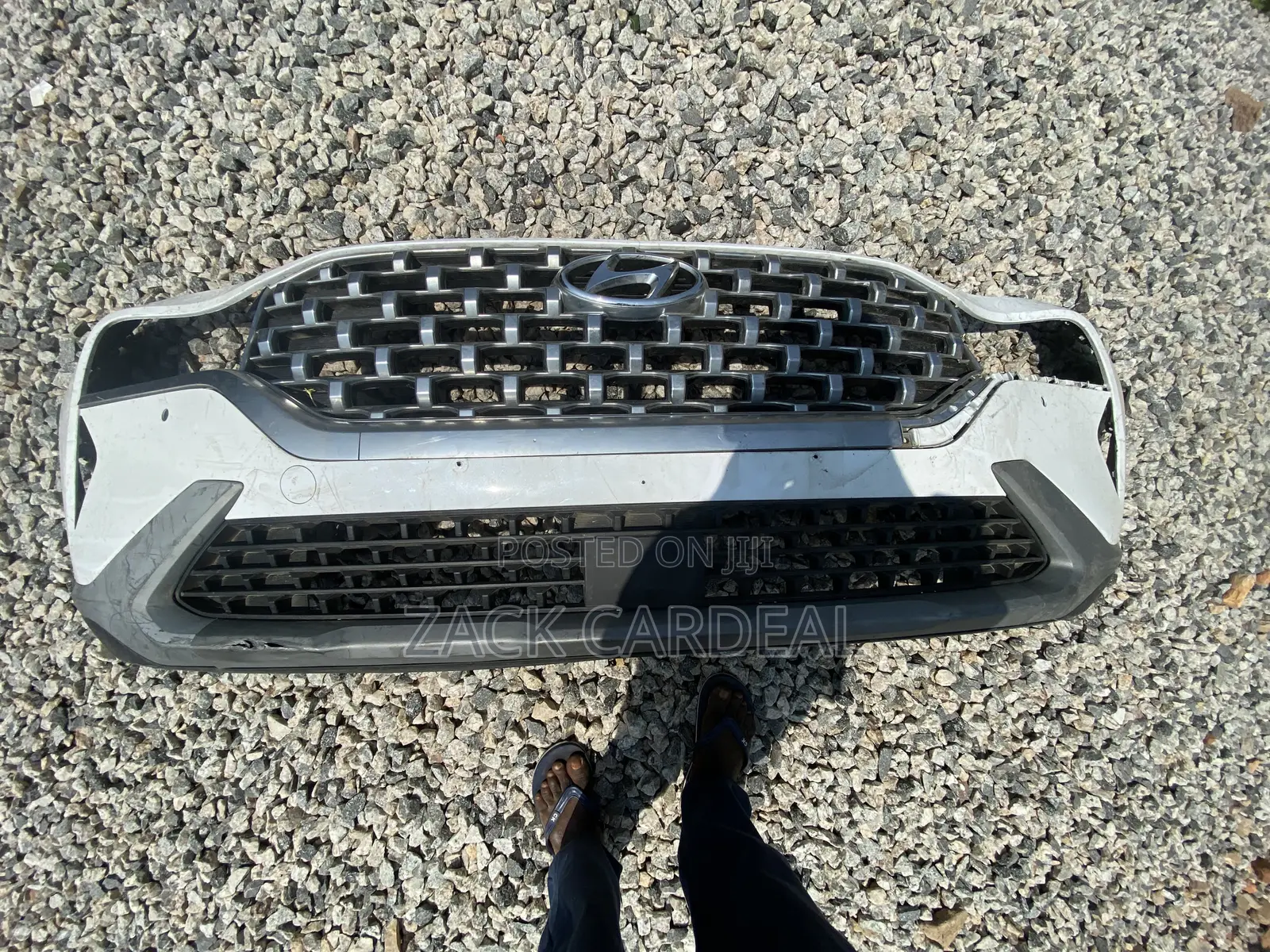 Hyndai Santafe 2023 Front Bumper Available As Seen