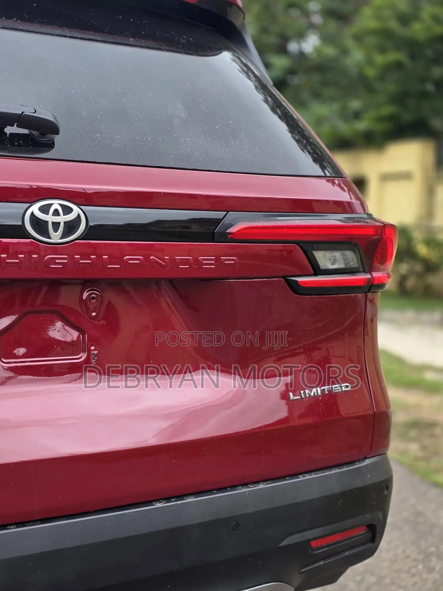 Toyota Grand Highlander Limited AWD 2024 Red