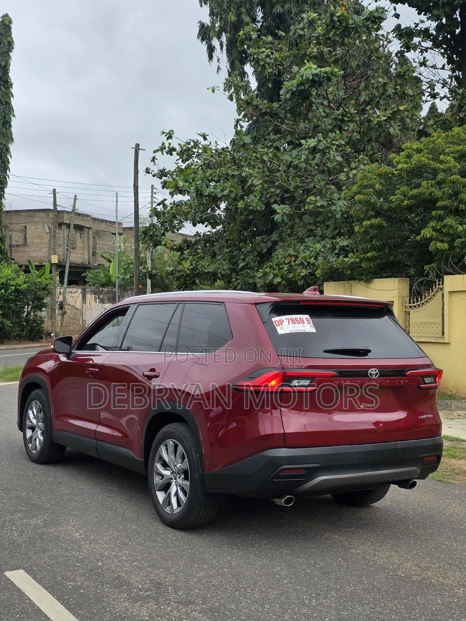 Toyota Grand Highlander Limited AWD 2024 Red