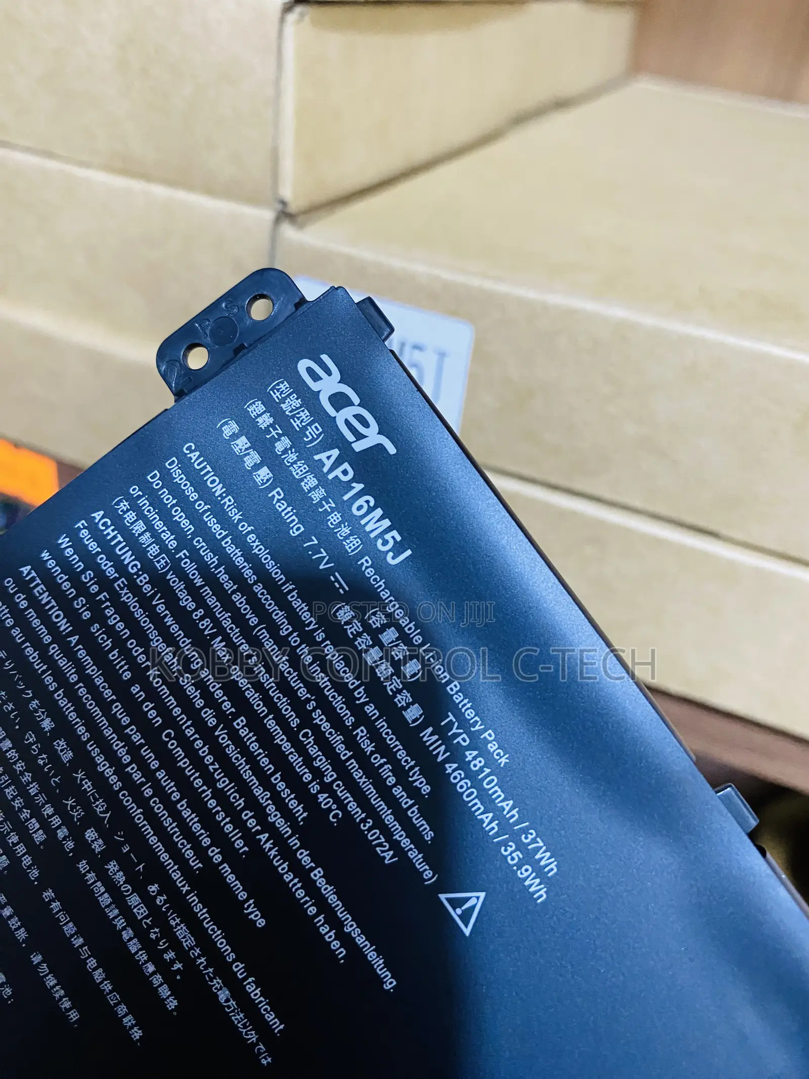 Ap16m5j Acer Original Inbuilt Battery Grade A