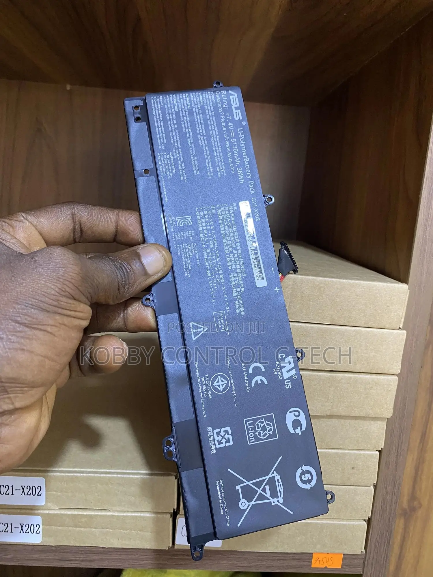 C21-X202 Asus Original Inbuilt Battery Grade A
