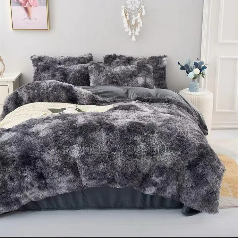 Finest Fluffy Duvet Set 6 Pieces (Available in Various Colors)