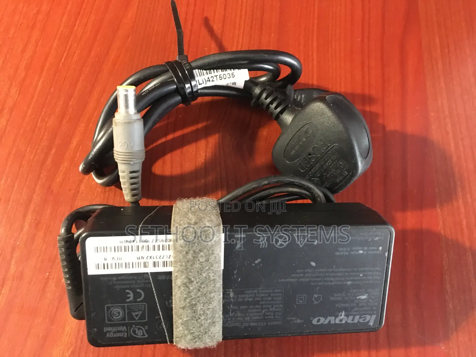 Original Lenovo Yellow Mouth Charger
