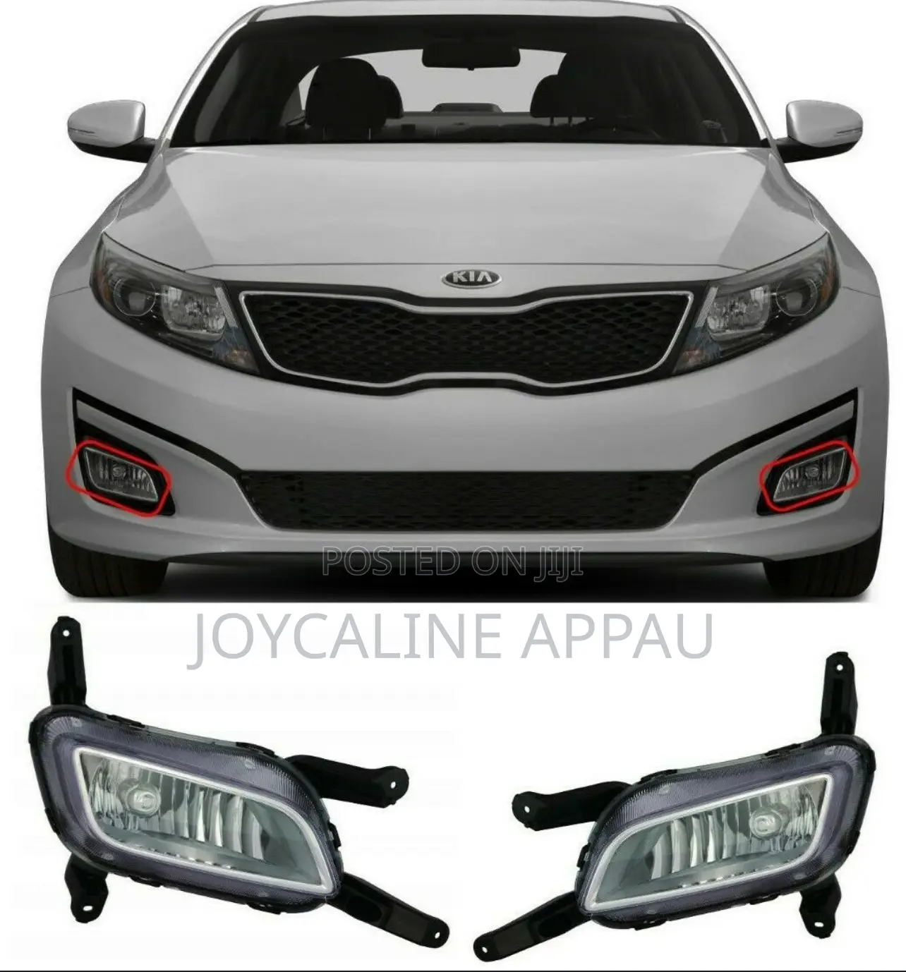 Kia Optima Fog Light and Cover 2014 to 2015