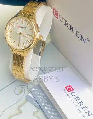 New Design Curren Gold Bracelet Watch
