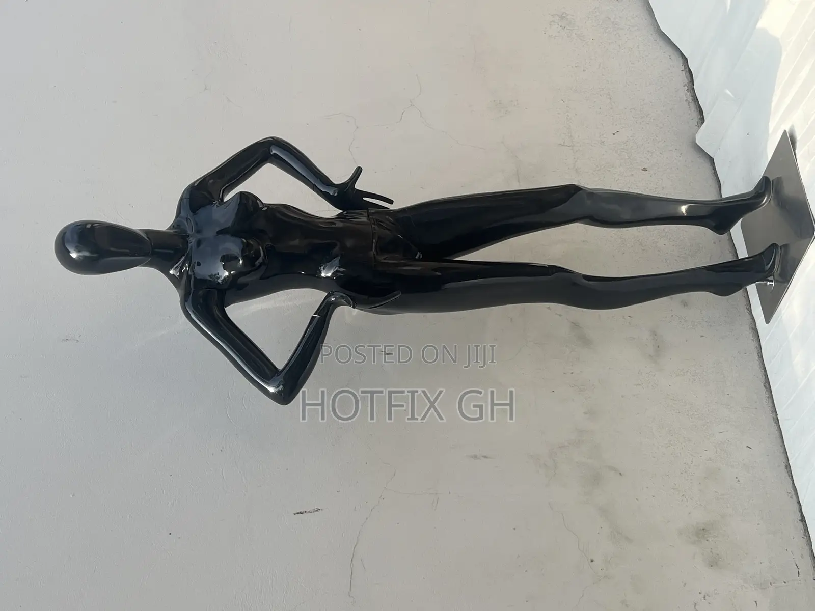 Fiberglass Mannequin Black