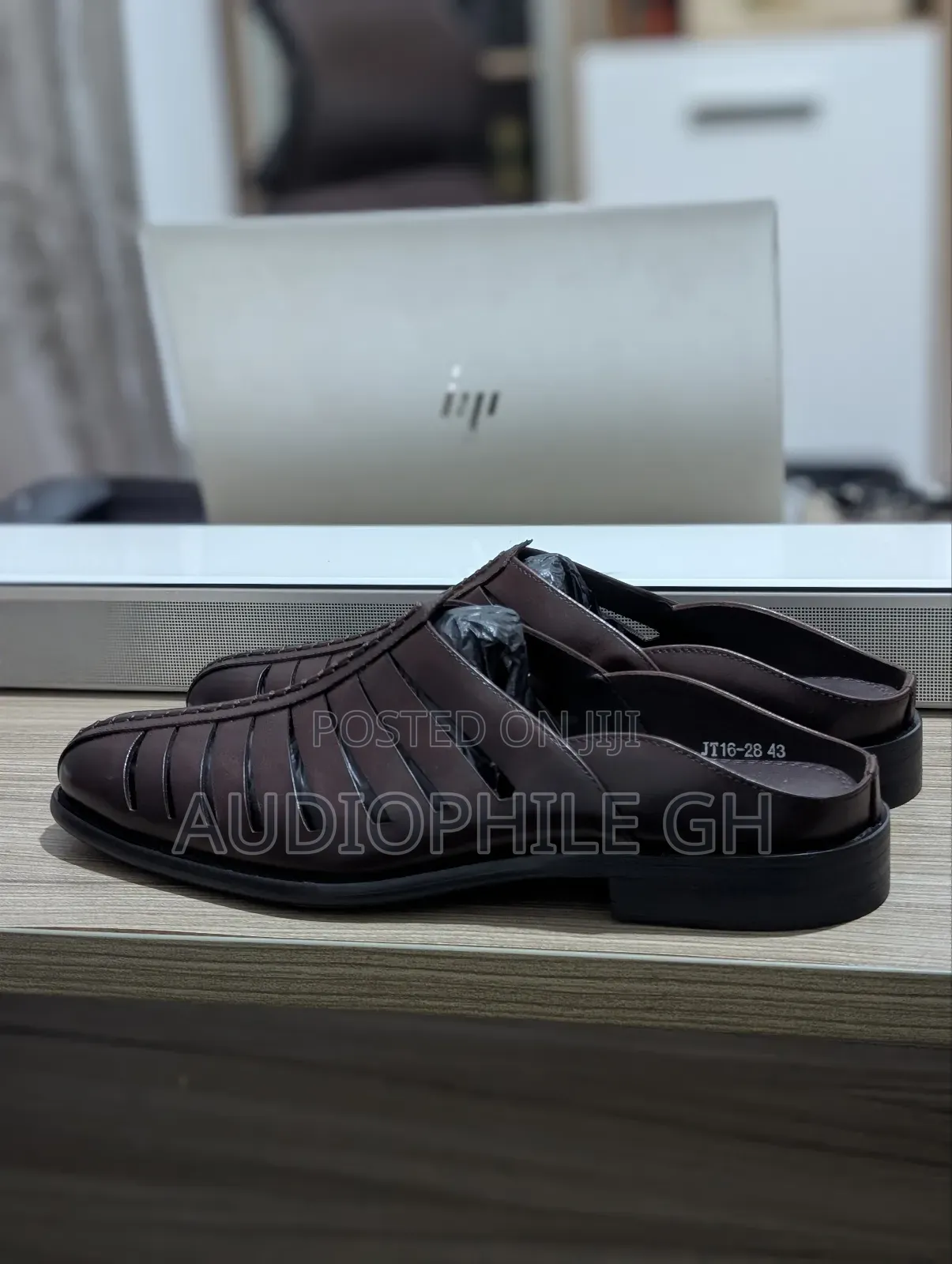 Berluti Men's Leather Half Shoes