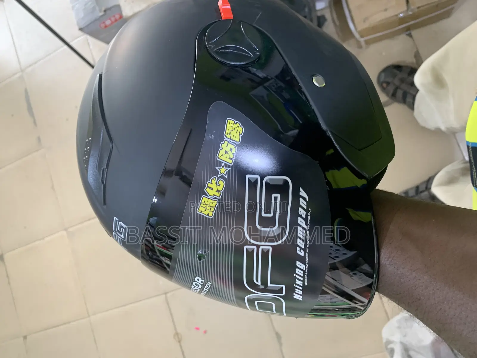 Helmet With Visor Bluetooth Headset