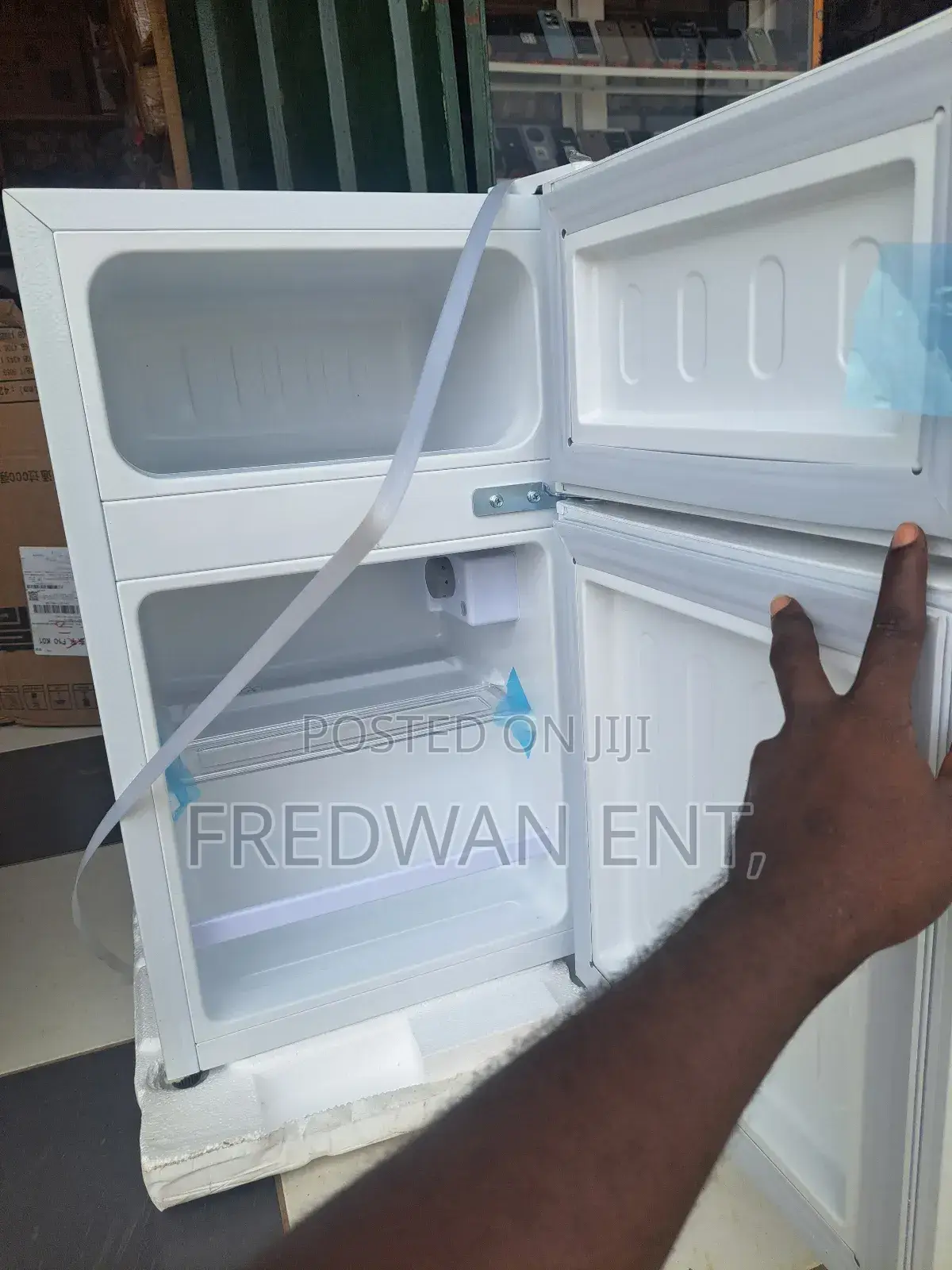 Mini Double Door Fridge