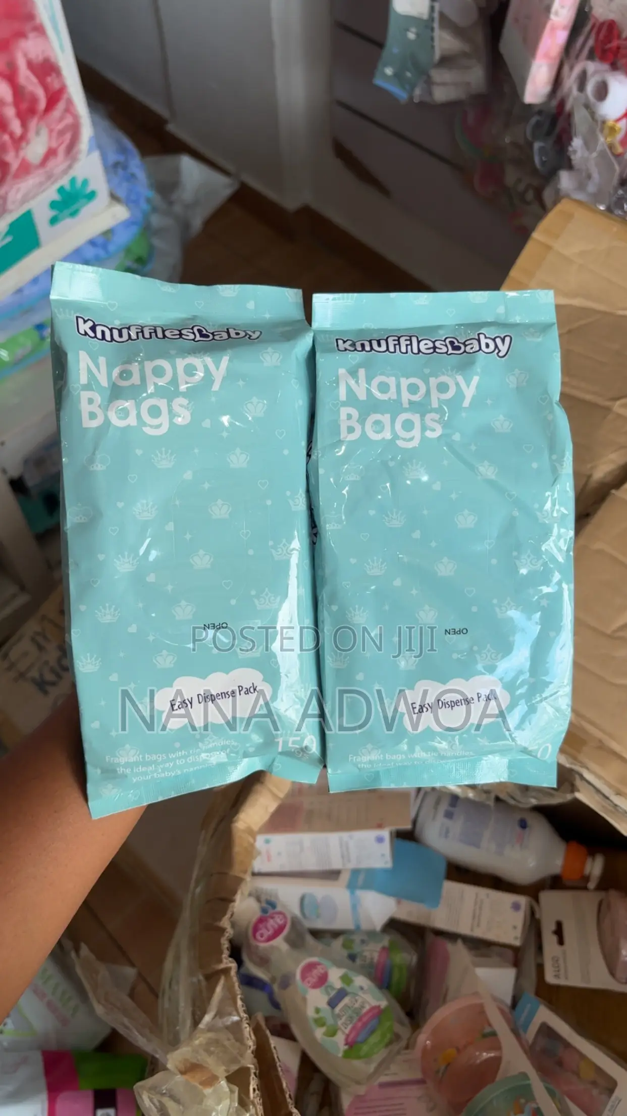 Knuffles Baby Nappy Sacks