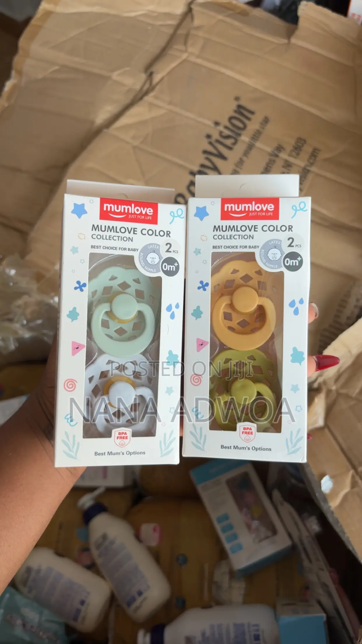 Mumlove 2 Piece Pacifier