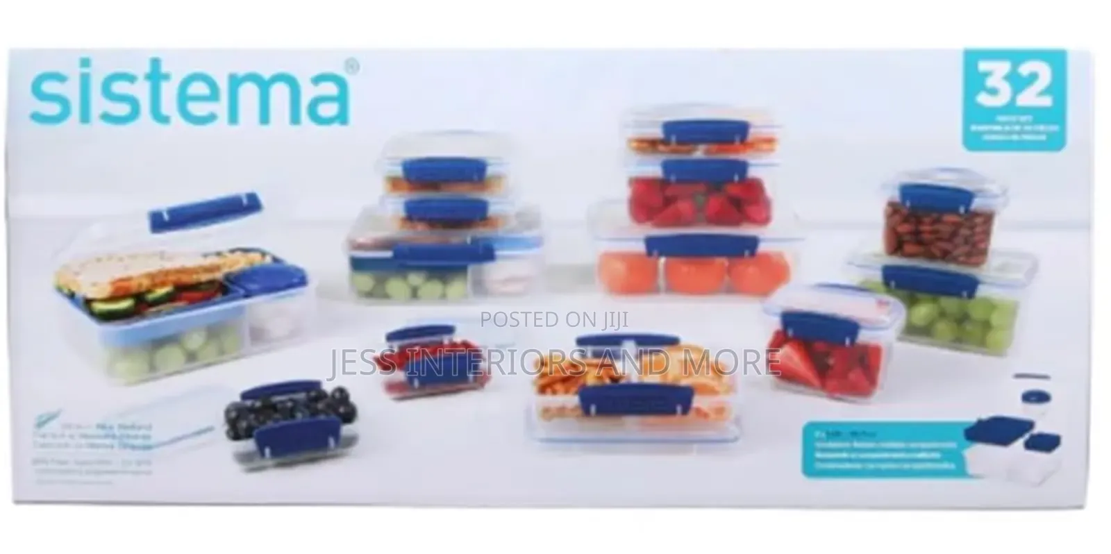 Food Storage Container Set(Sistema 32-Piece)