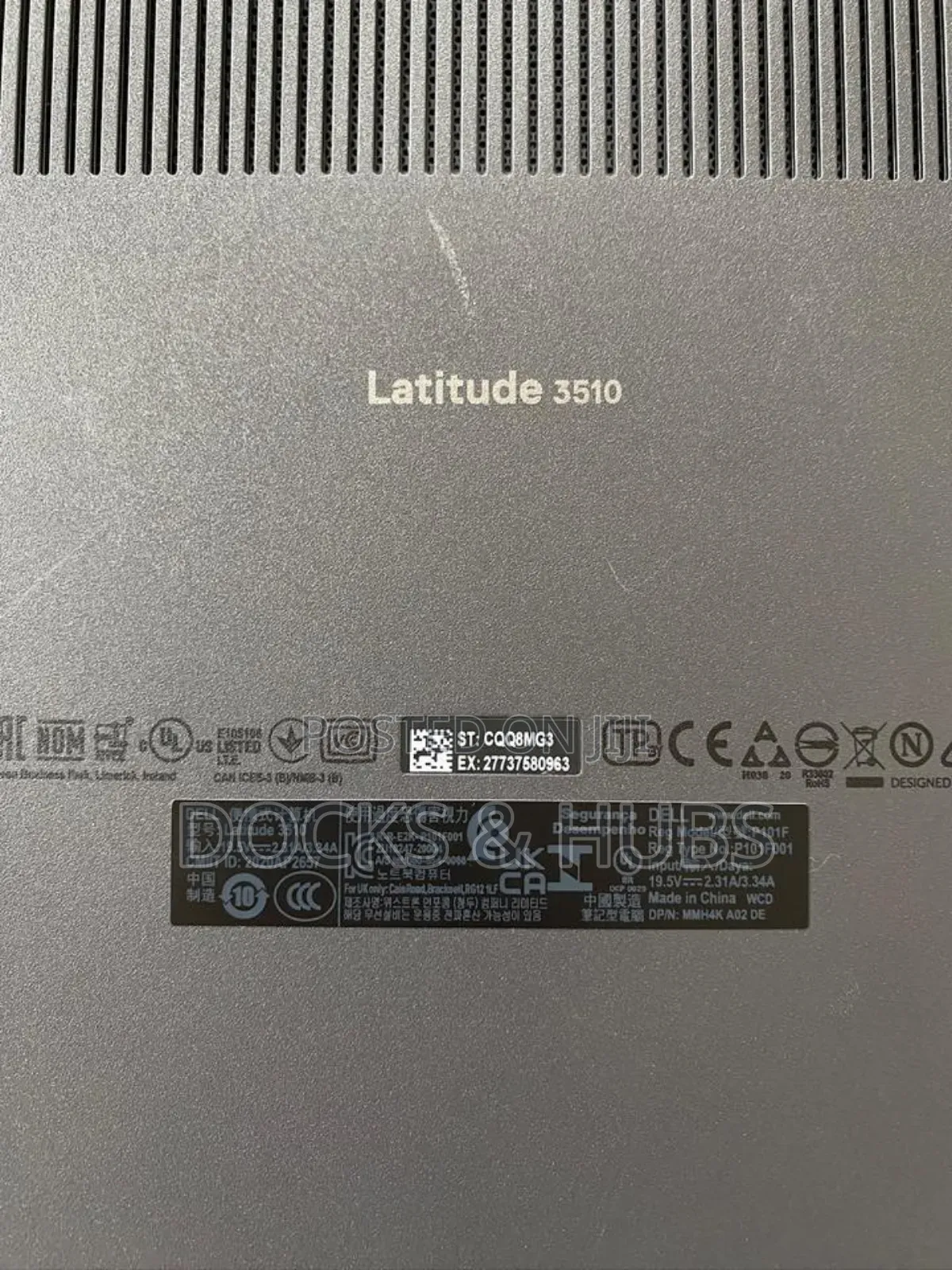 Laptop Dell Latitude 3510 16GB Intel Core I7 SSD 512GB