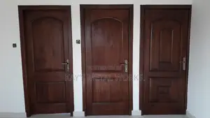 Walnut Stain Wood Door Spraying Finishing