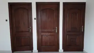 Walnut Stain Wood Door Spraying Finishing