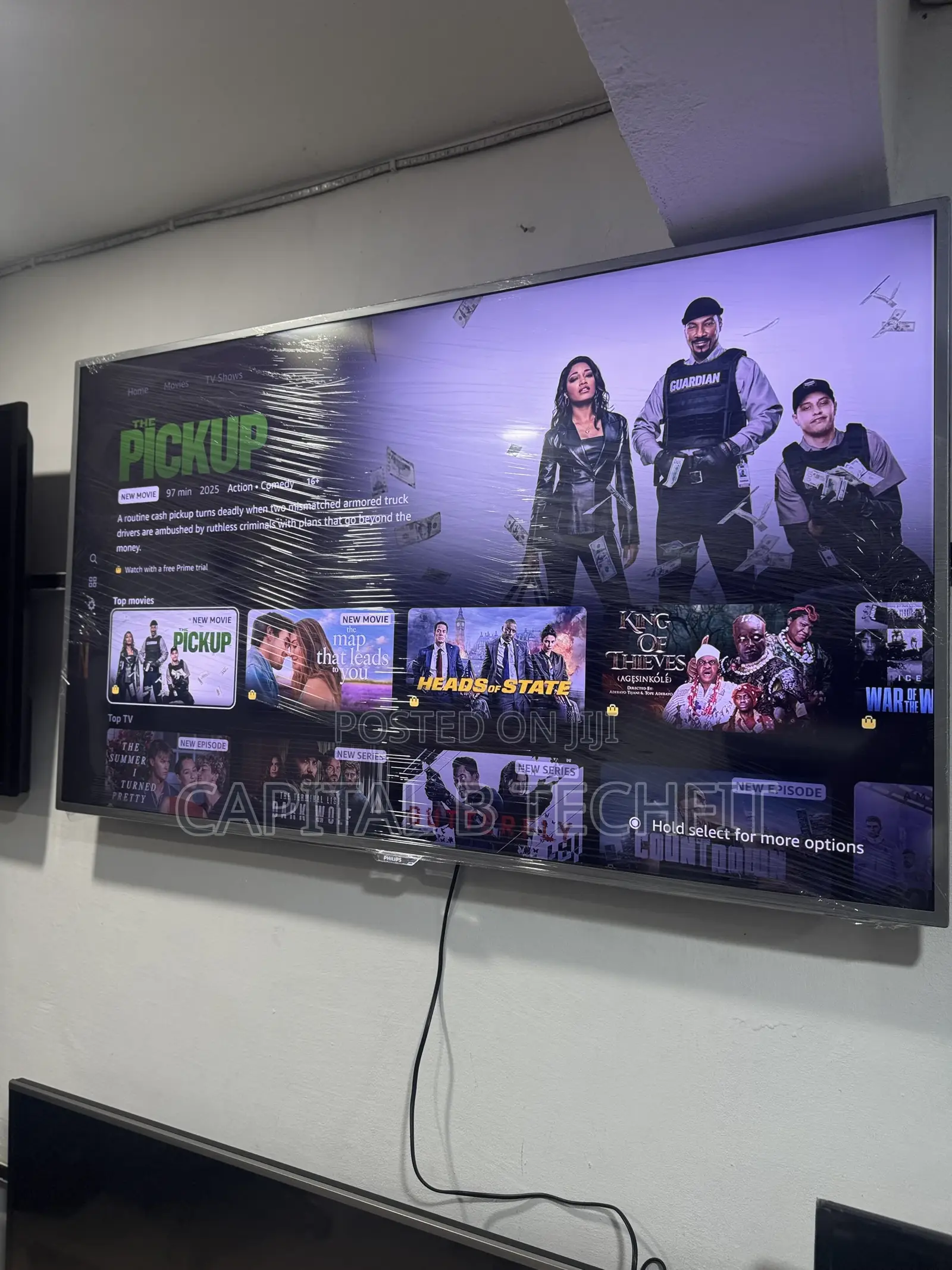 55inches Full Digital Satellite Ultra Hd Led Smart Phillps Tv