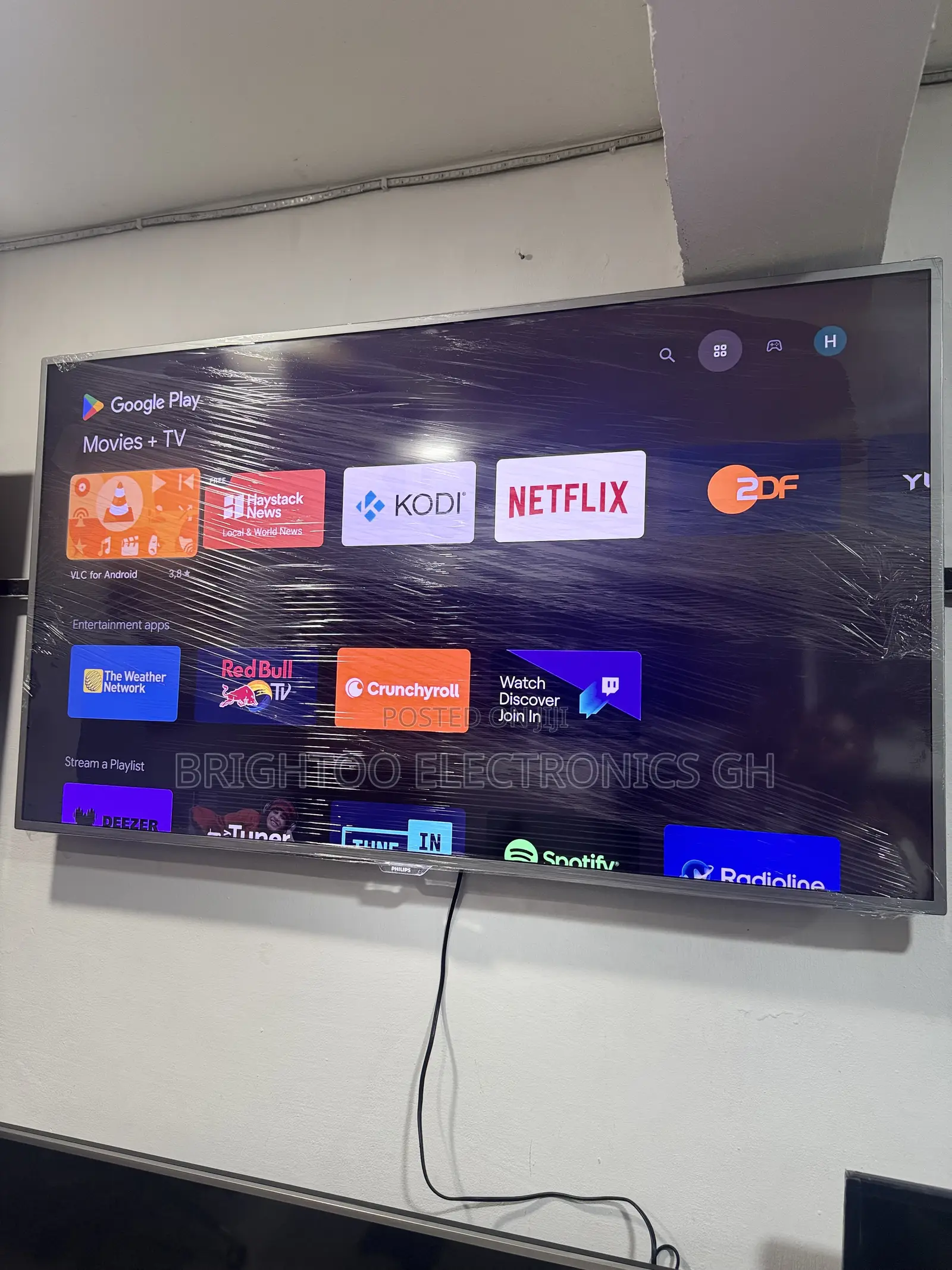 55inches Full Digital Satellite Ultra Hd Led Smart Phillps Tv