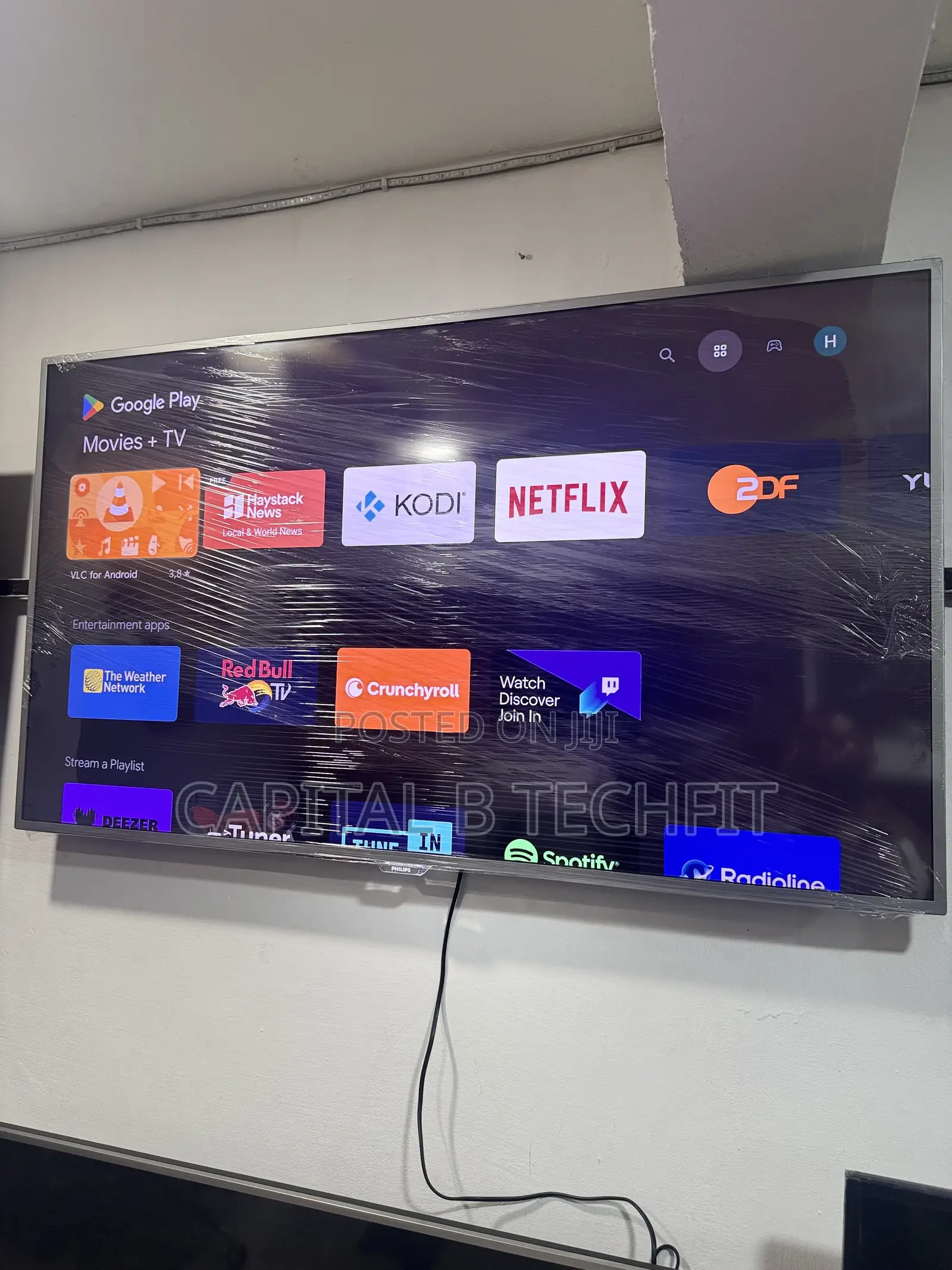 55inches Full Digital Satellite Ultra Hd Led Smart Phillps Tv