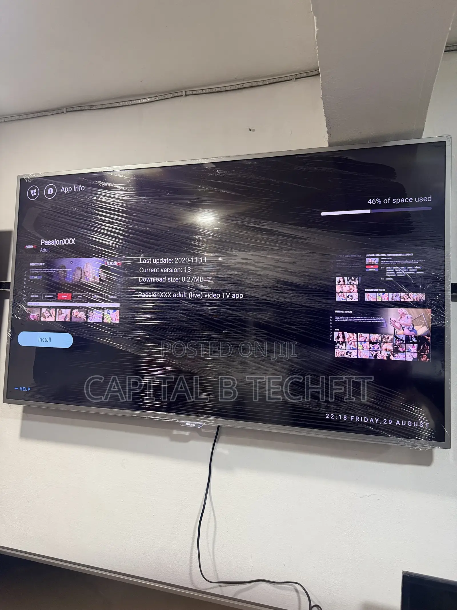 55inches Full Digital Satellite Ultra Hd Led Smart Phillps Tv