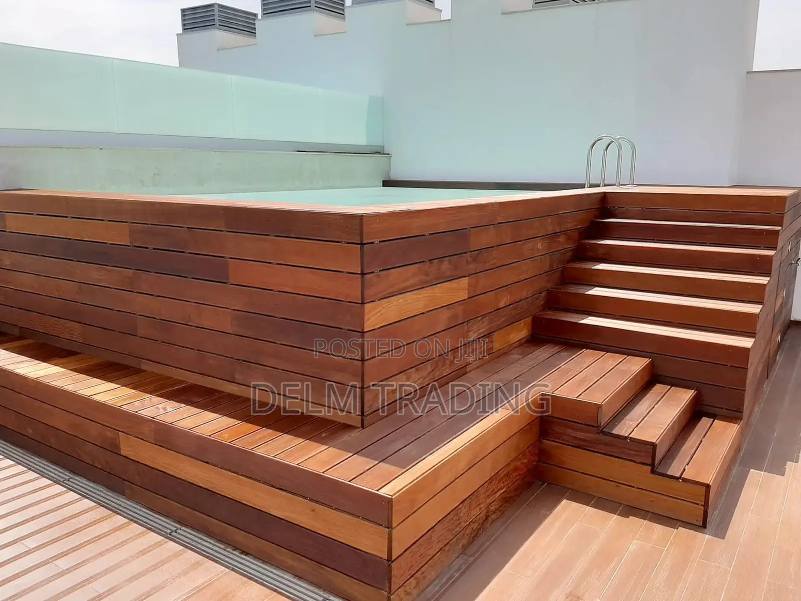 Modern Decked Pools
