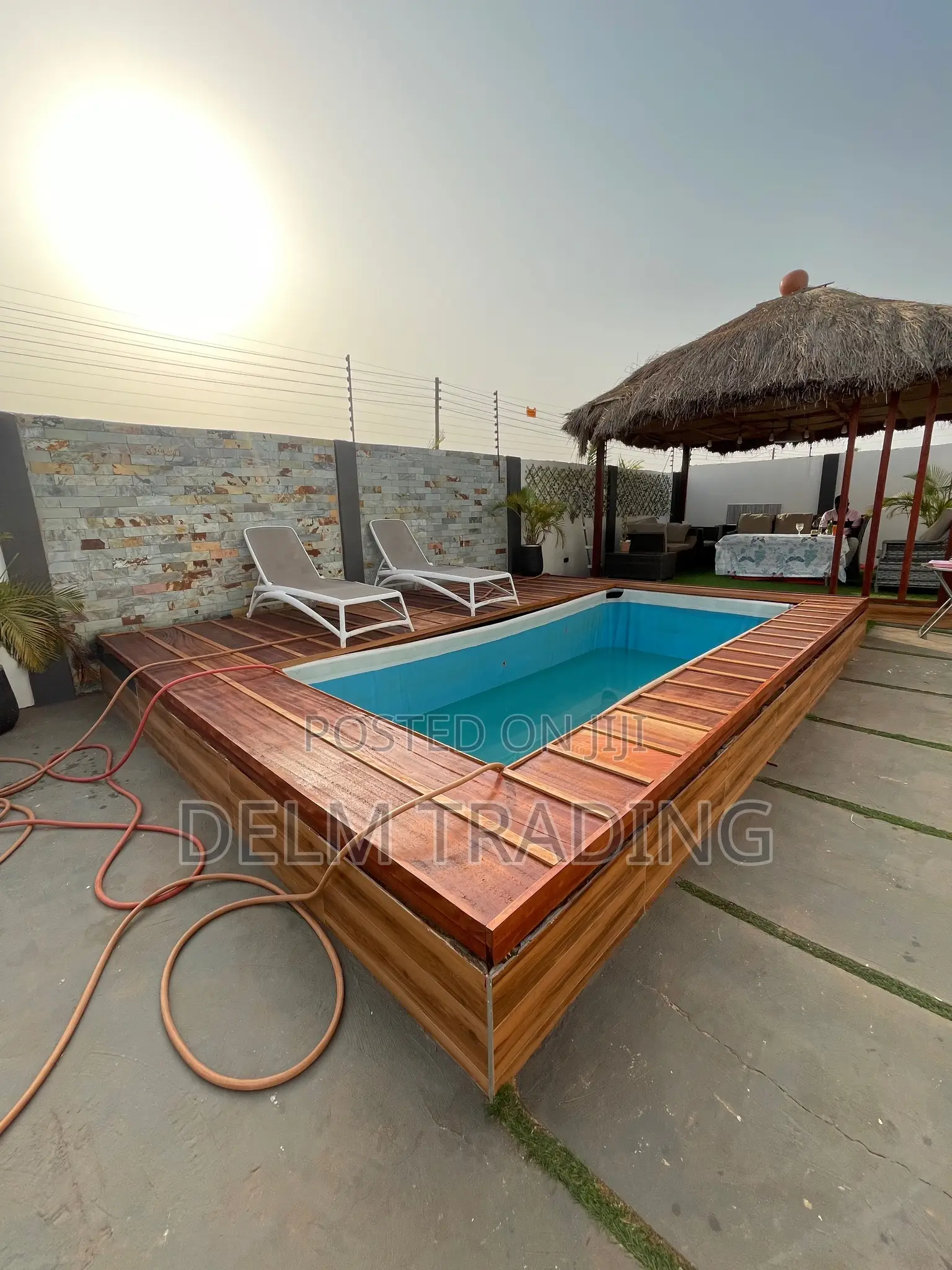 Modern Decked Pools