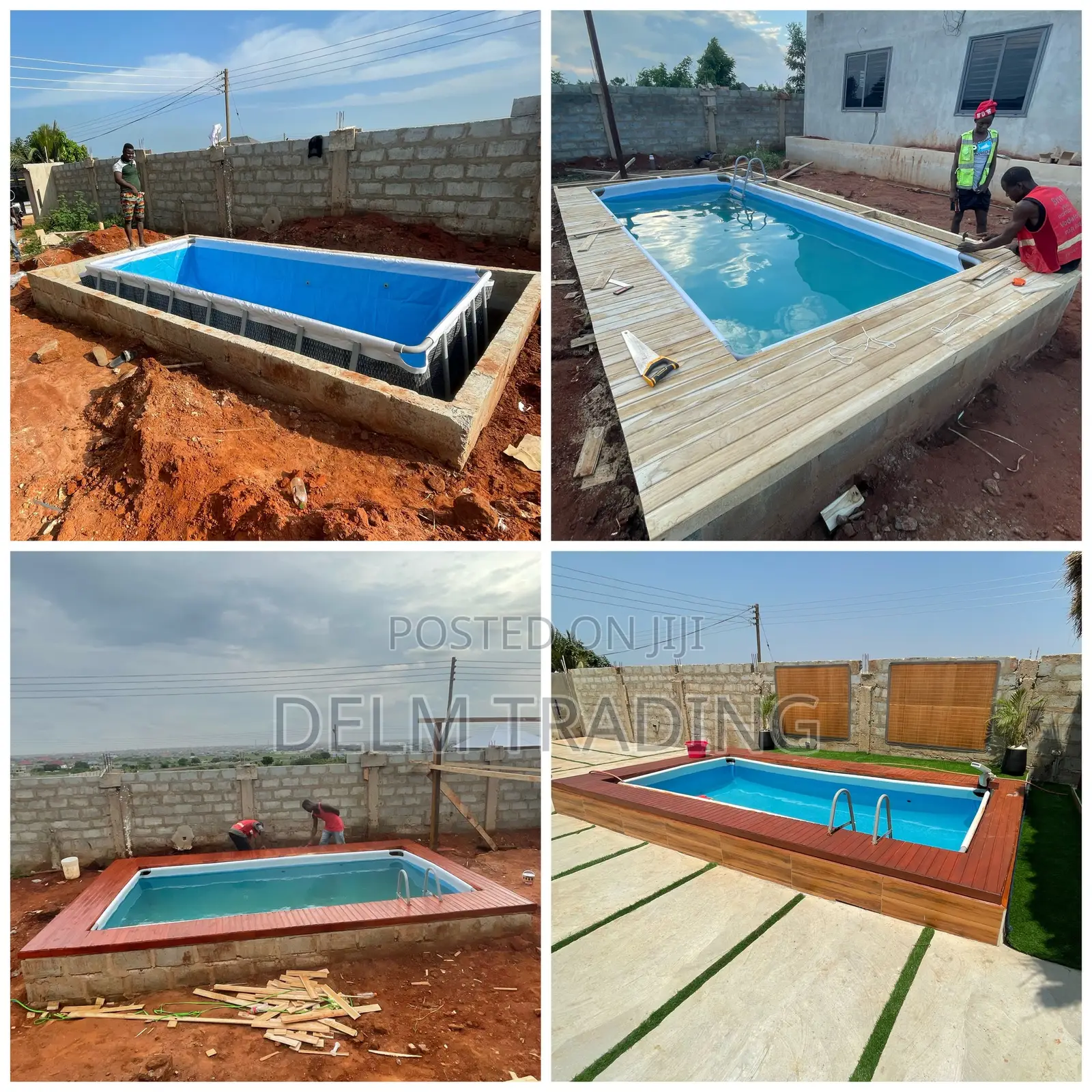 Modern Decked Pools