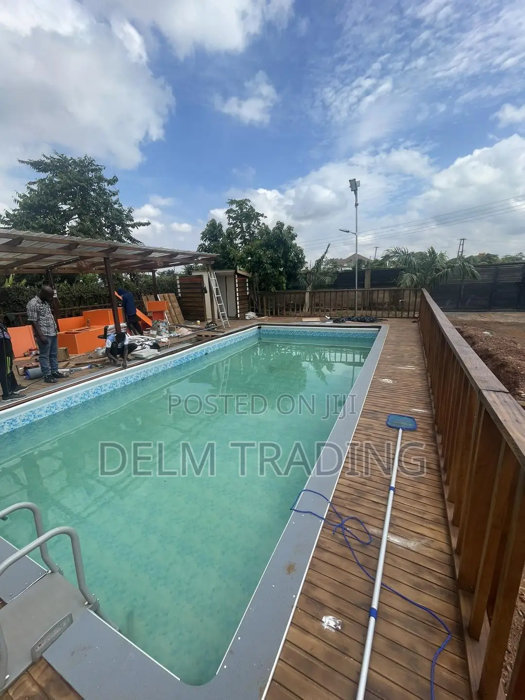 Modern Decked Pools
