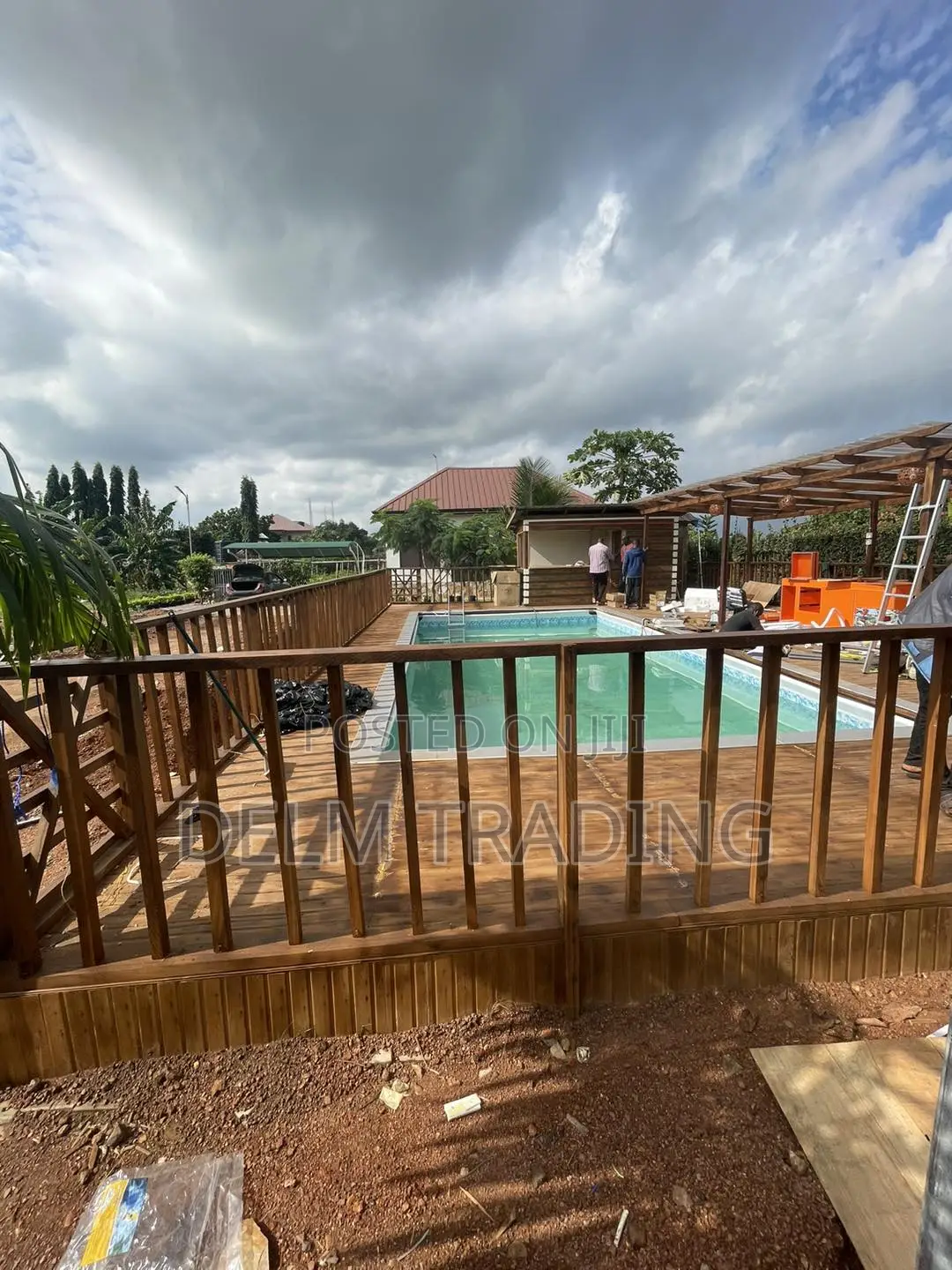 Modern Decked Pools