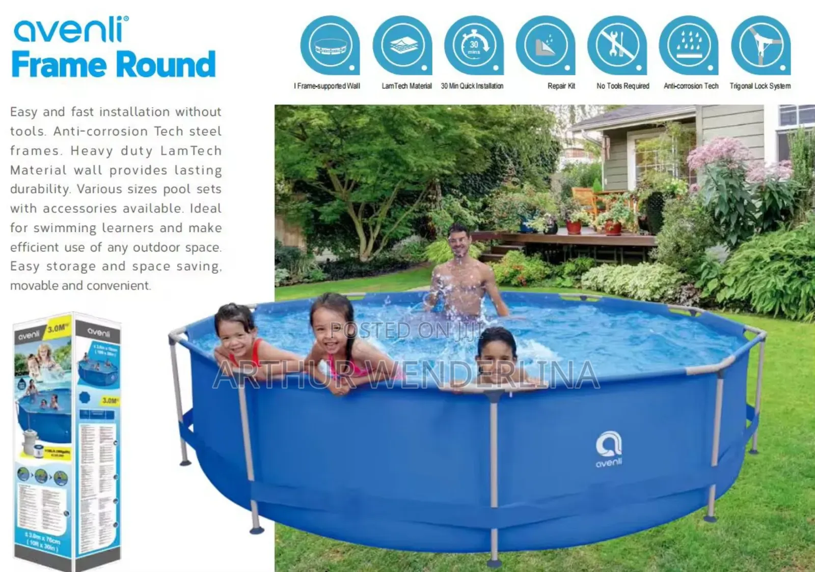 Avenli for Kids Swimming in It.