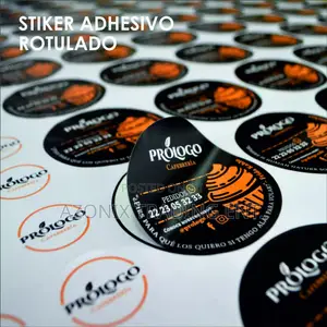 Round Product Stickers Printing