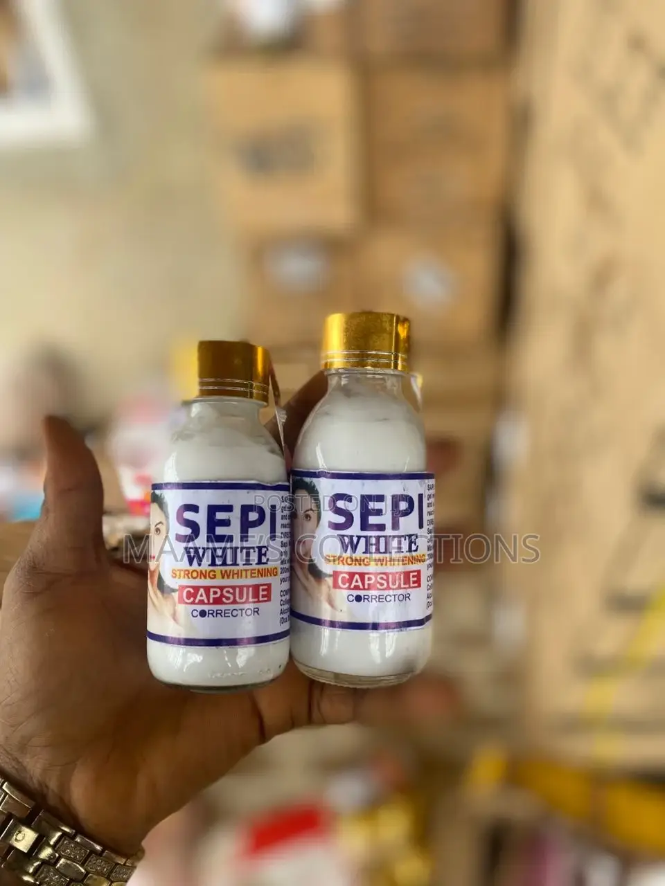 Sepi White Strong Whitening Capsule Corrector.